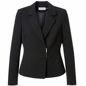 Calvin Klein Fully Lined Notch Lapel Collar Women’s Career Blazer Jacket Size 10